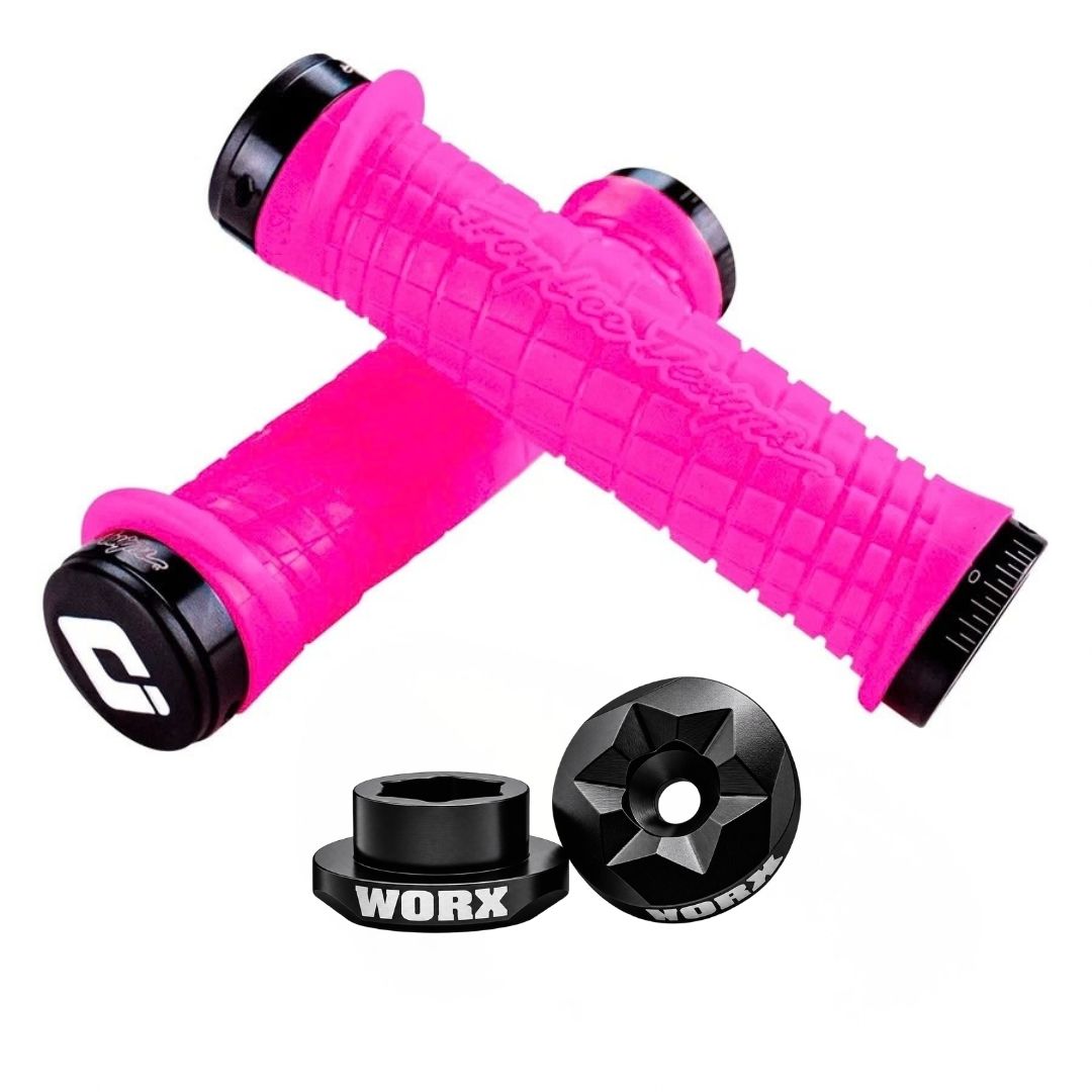 Yamaha Handlebar Extensions and Grip Combo