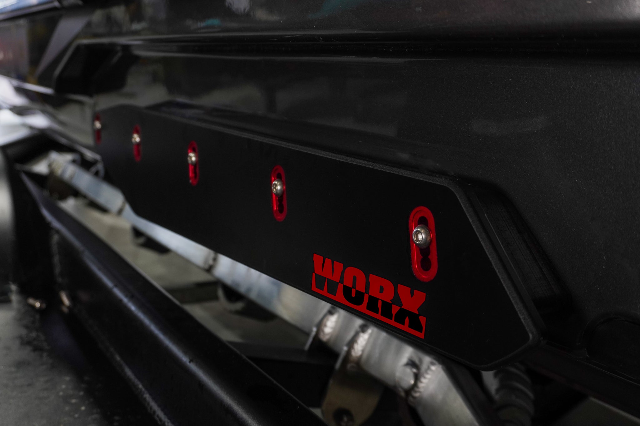 Worx Sponsons Stickers x2