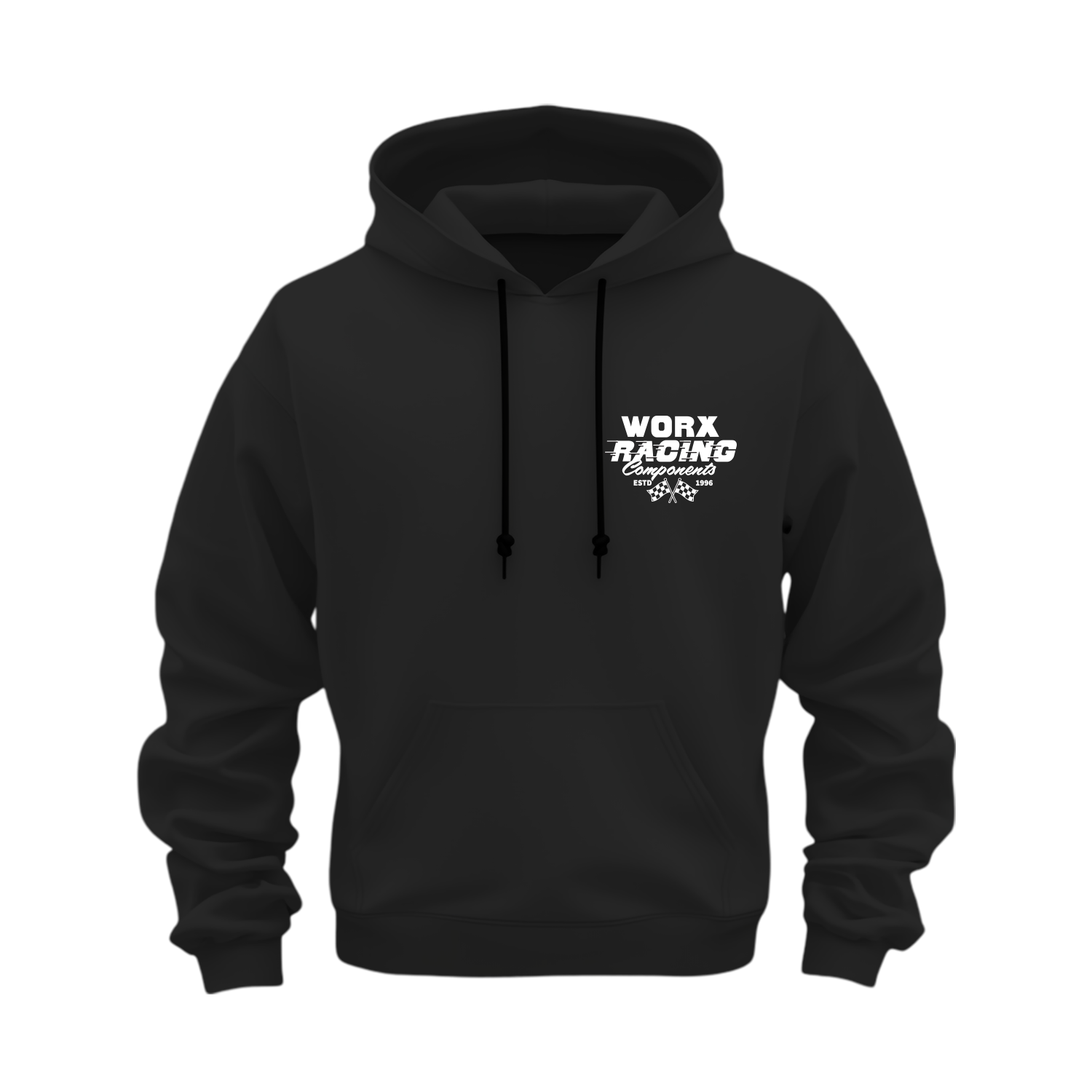 Worx Black Hoodie