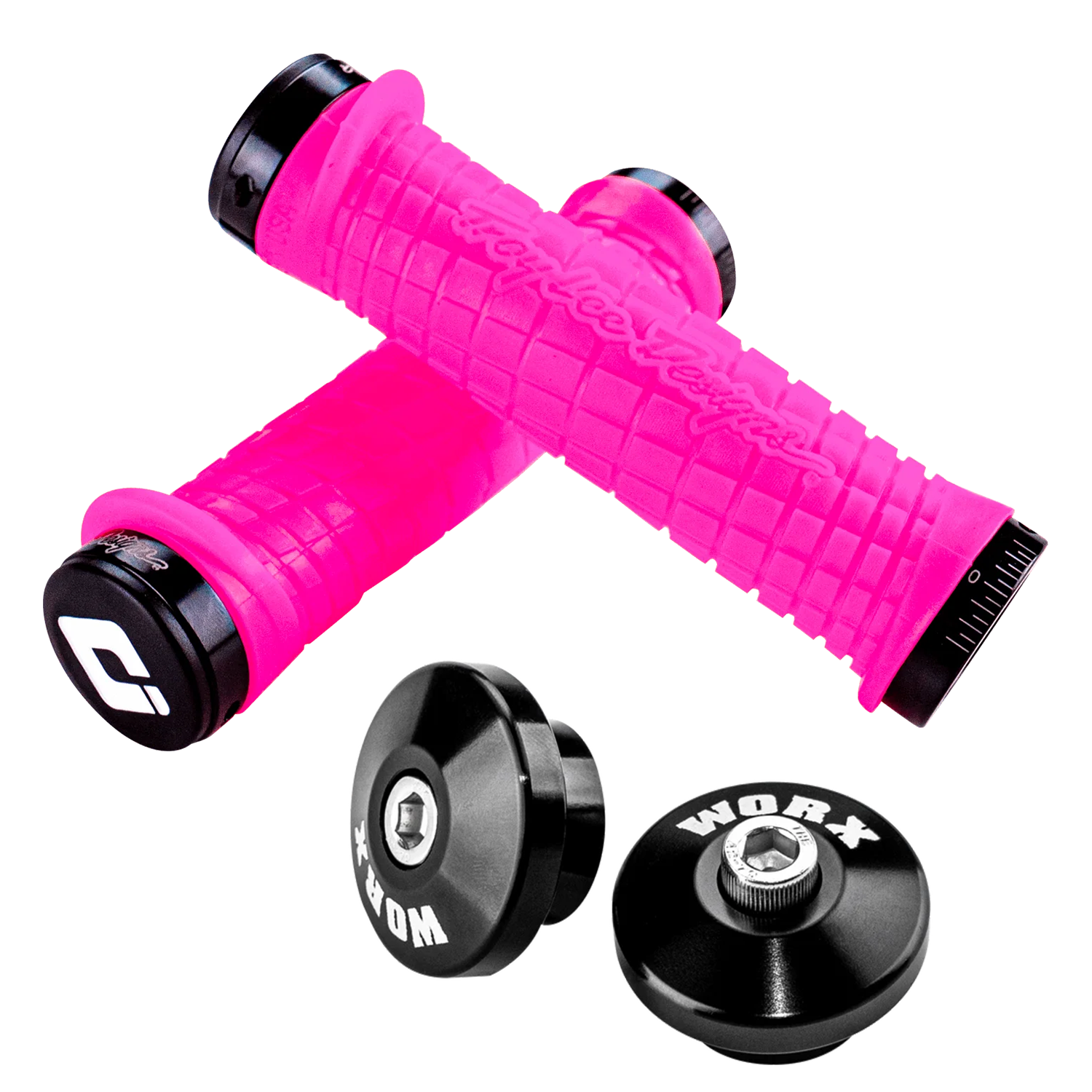 Yamaha Handlebar Extensions and Grip Combo