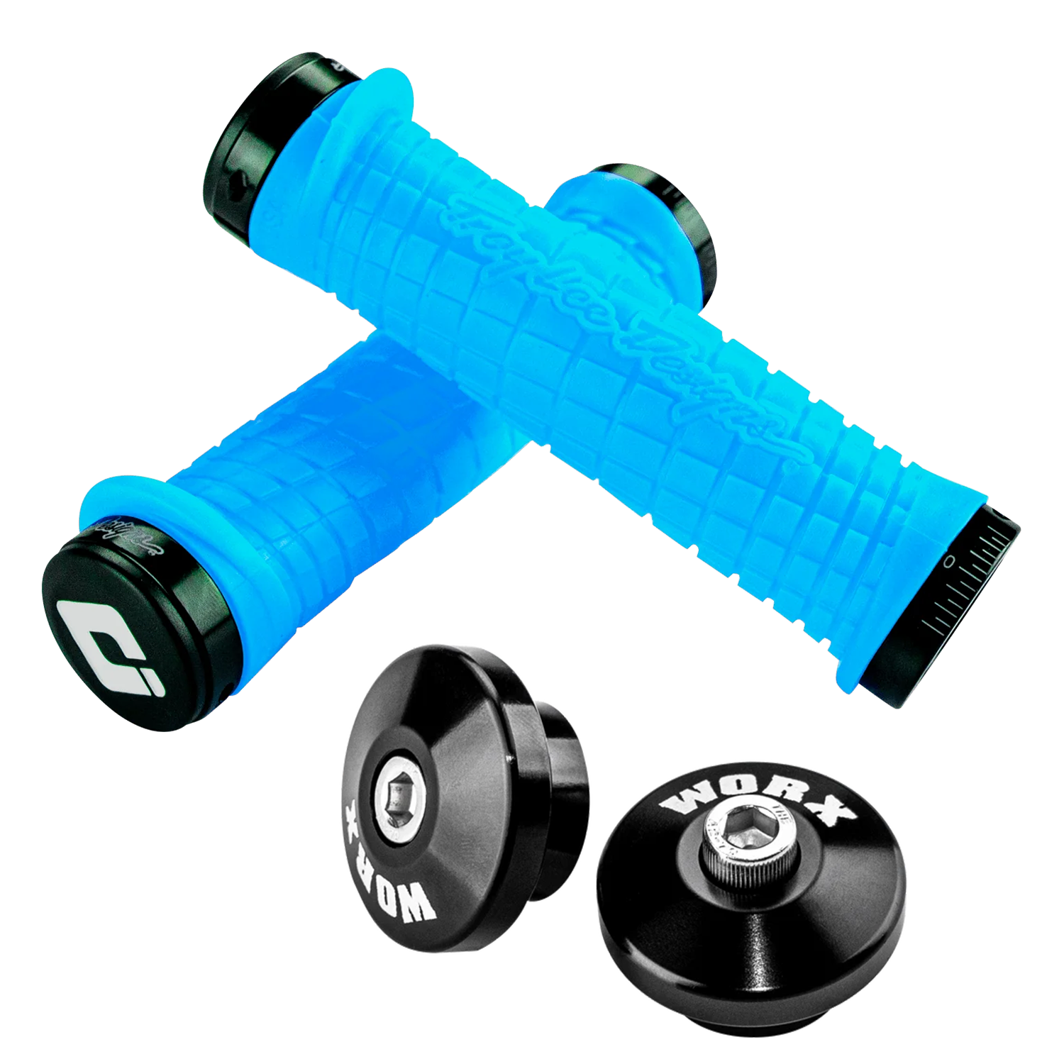 Yamaha Handlebar Extensions and Grip Combo