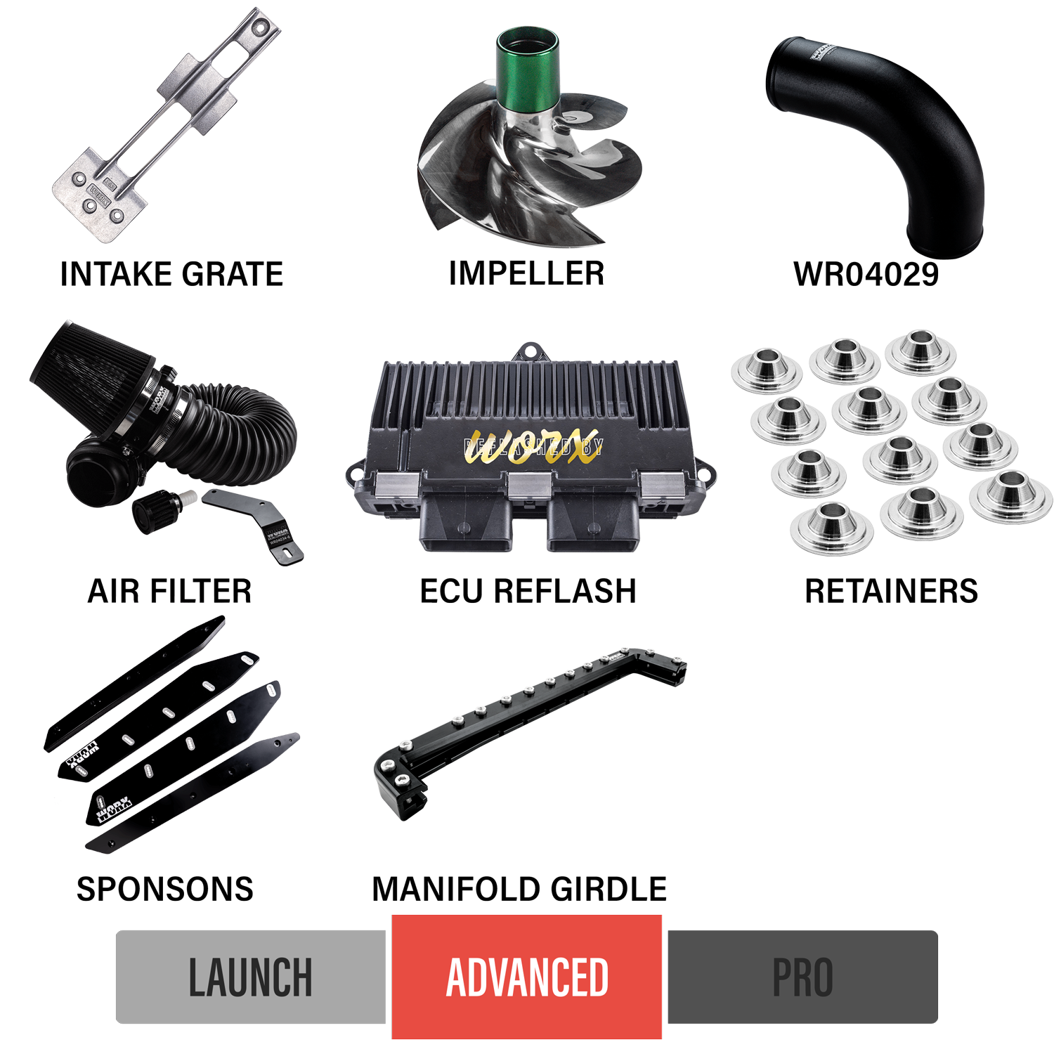 2017-2019 Seadoo GTR 230 Upgrade Kit