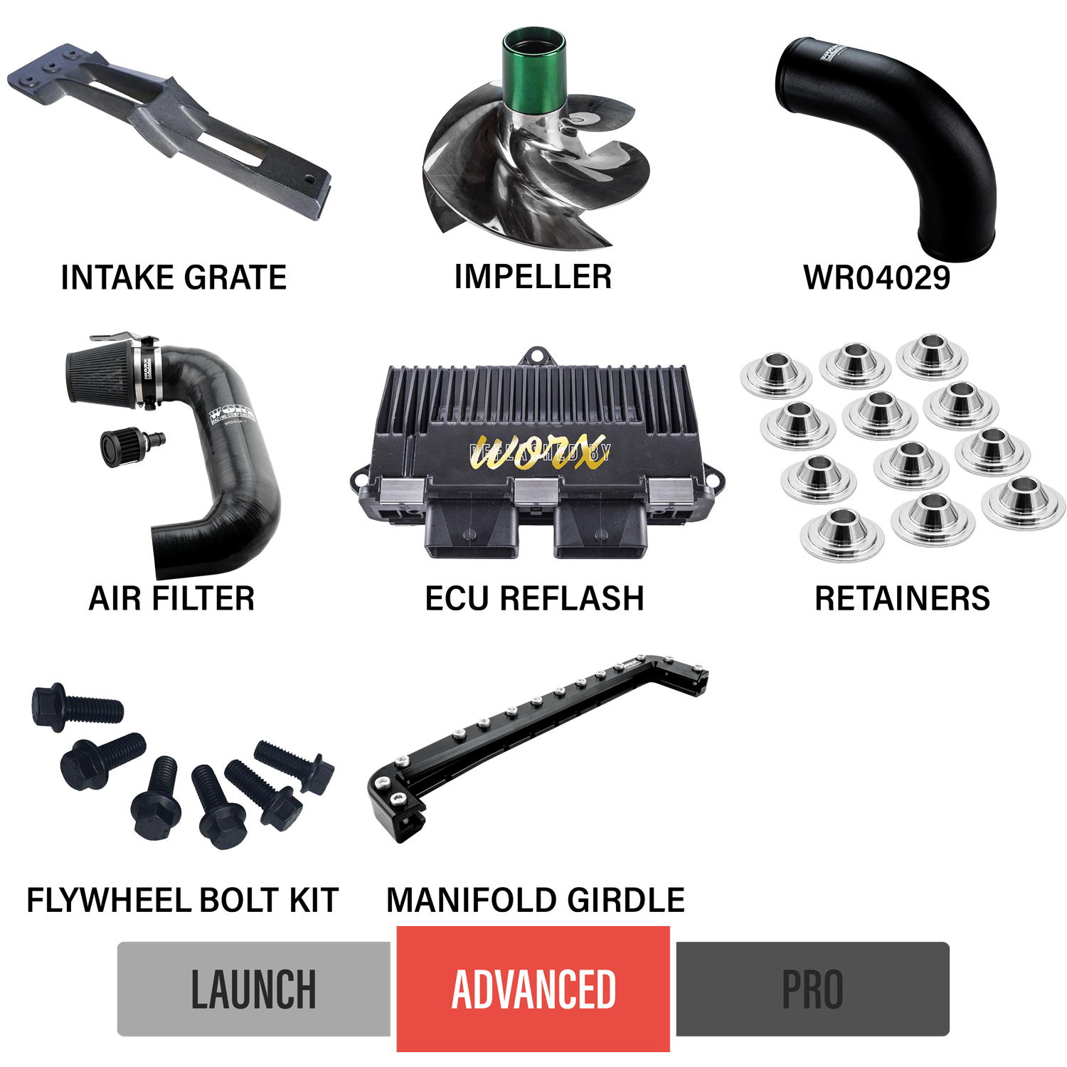 2016-2017 Seadoo RXPX 300 Upgrade Kits