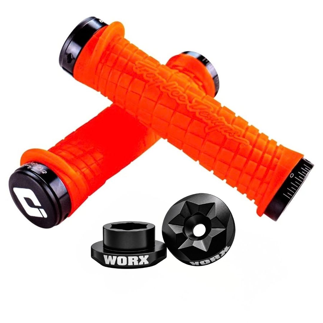 Yamaha Handlebar Extensions and Grip Combo