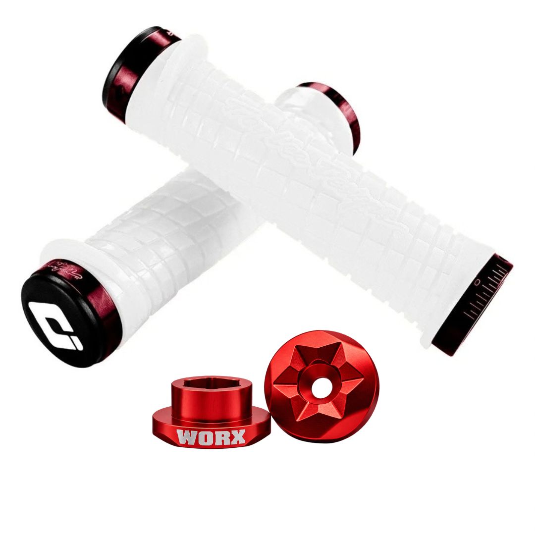 Yamaha Handlebar Extensions and Grip Combo