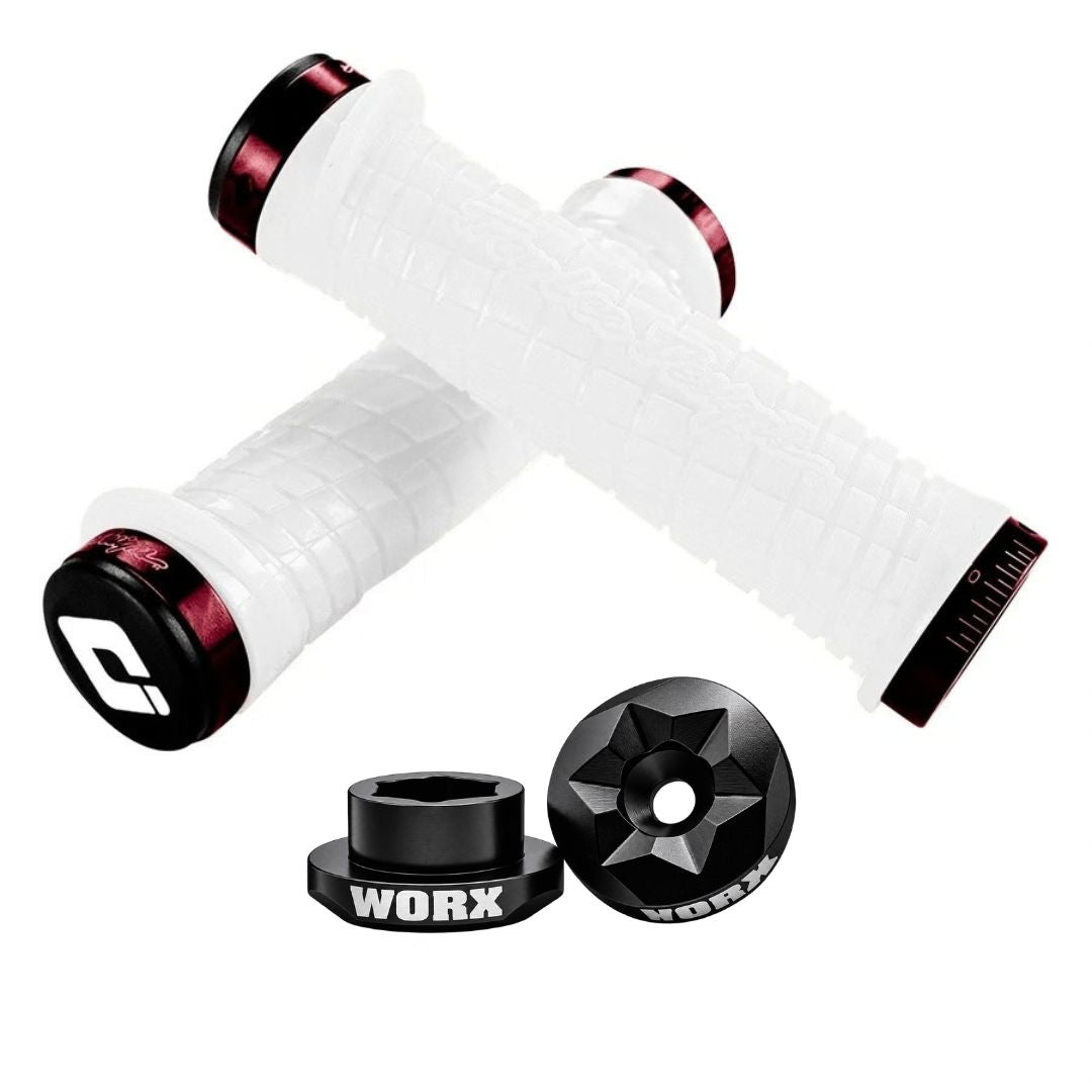 Yamaha Handlebar Extensions and Grip Combo