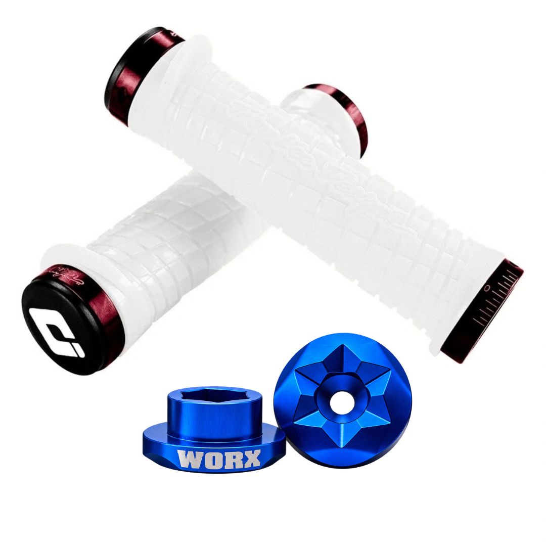 Yamaha Handlebar Extensions and Grip Combo