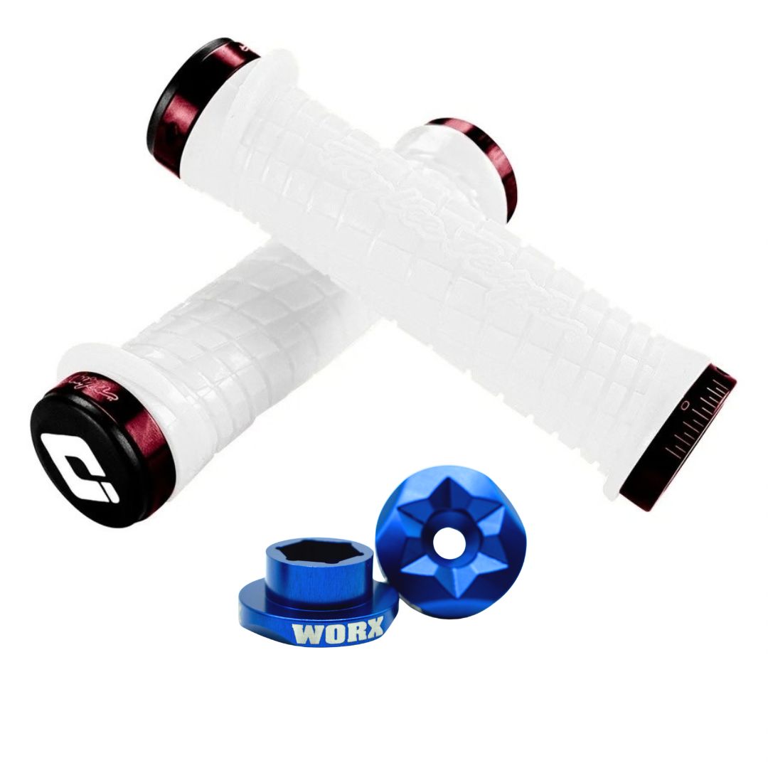 Yamaha Handlebar Extensions and Grip Combo