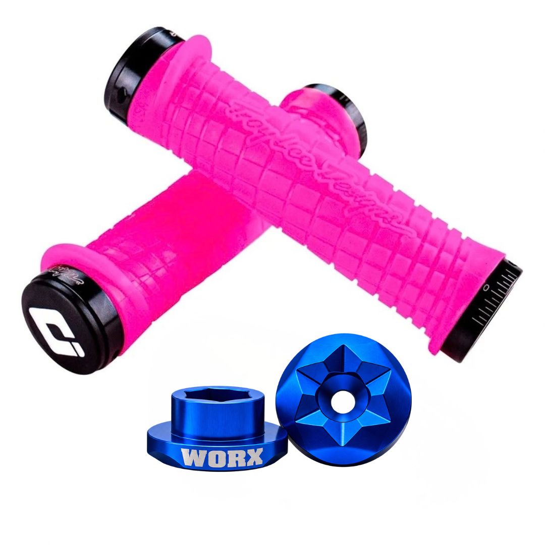 Yamaha Handlebar Extensions and Grip Combo