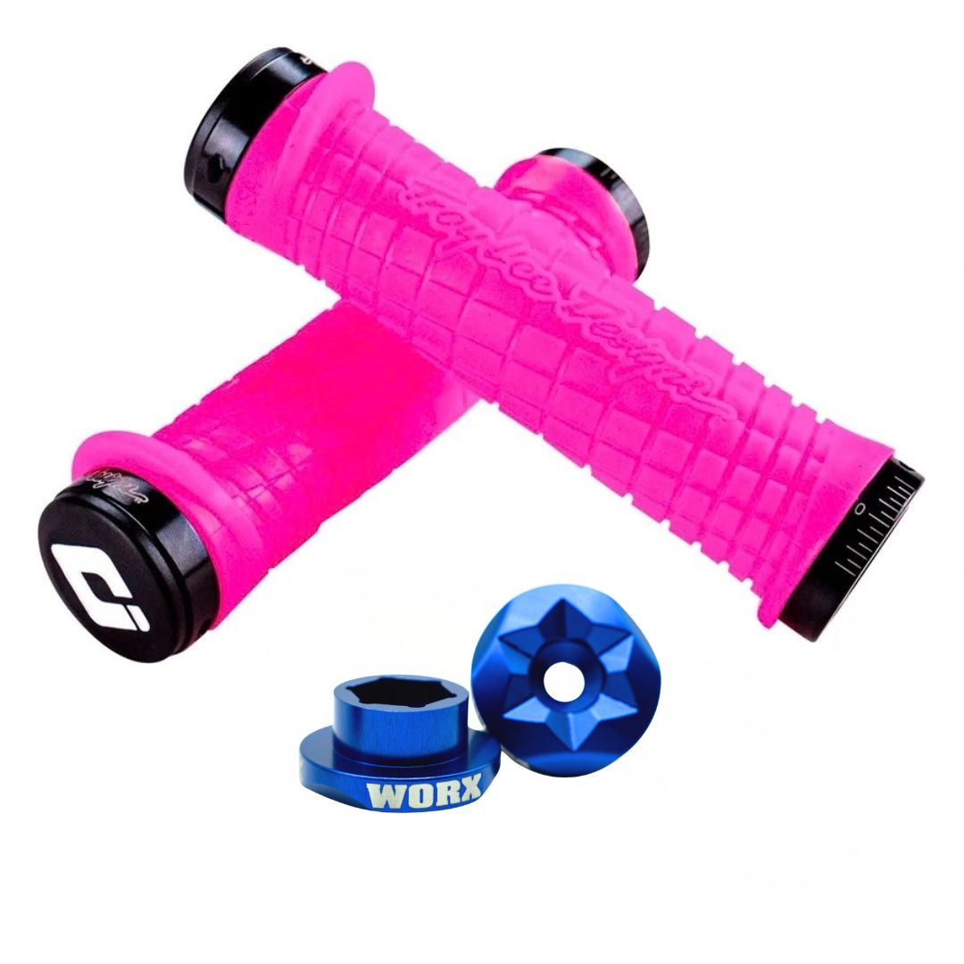 Yamaha Handlebar Extensions and Grip Combo