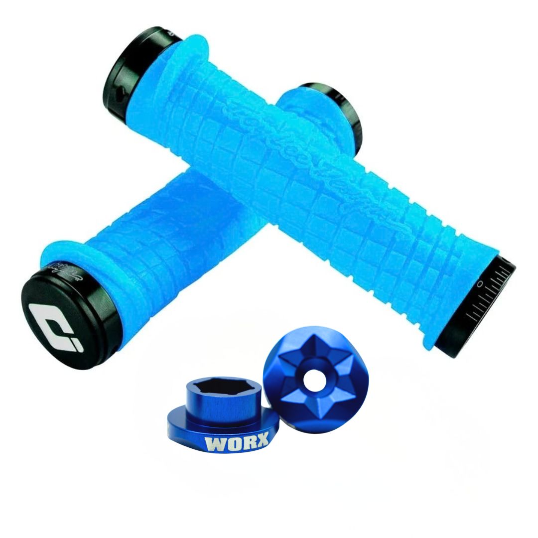 Yamaha Handlebar Extensions and Grip Combo
