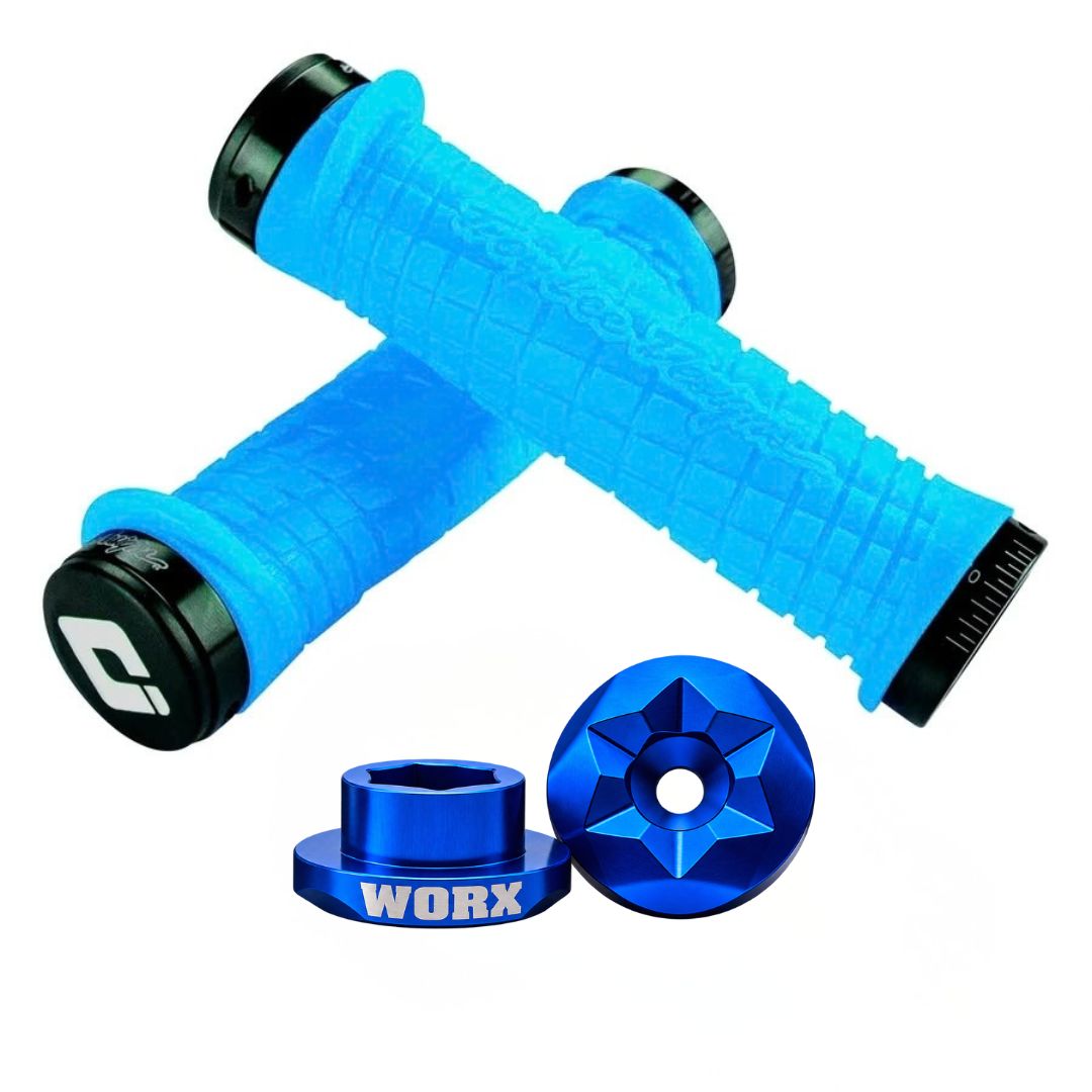 Yamaha Handlebar Extensions and Grip Combo