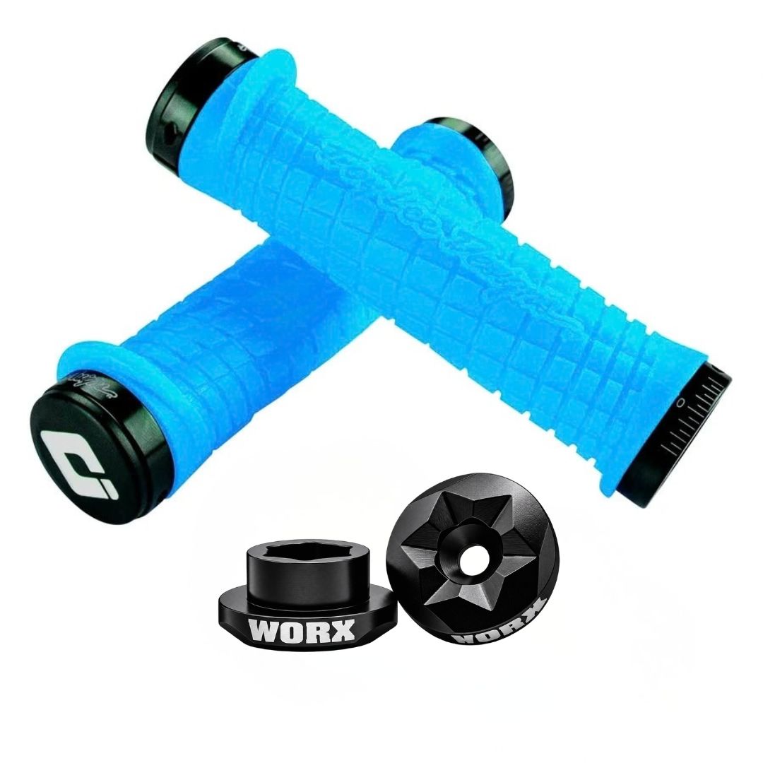 Yamaha Handlebar Extensions and Grip Combo