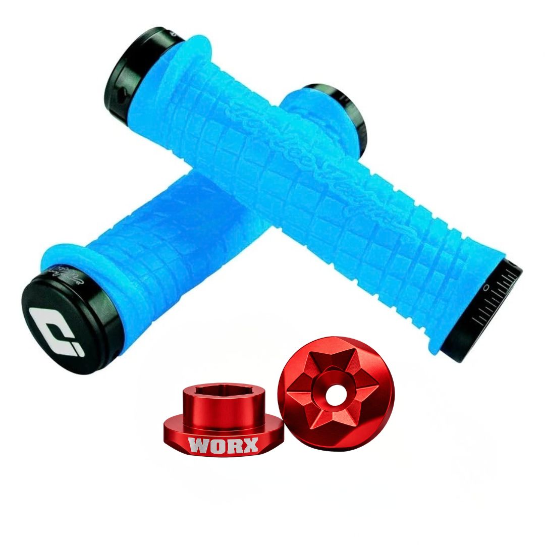 Yamaha Handlebar Extensions and Grip Combo