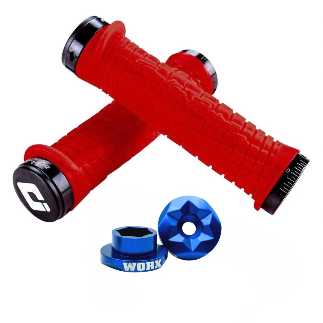 Yamaha Handlebar Extensions and Grip Combo