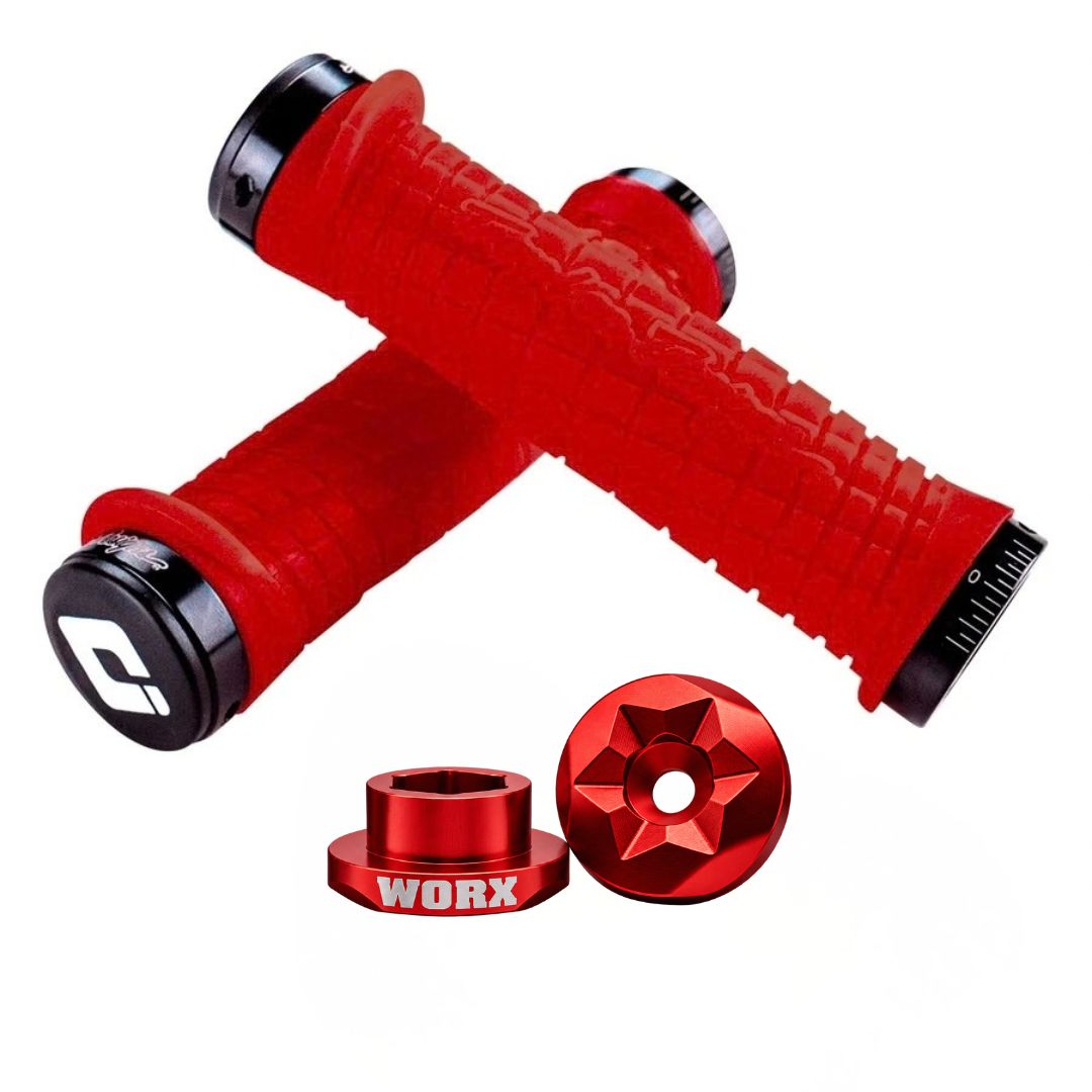Yamaha Handlebar Extensions and Grip Combo