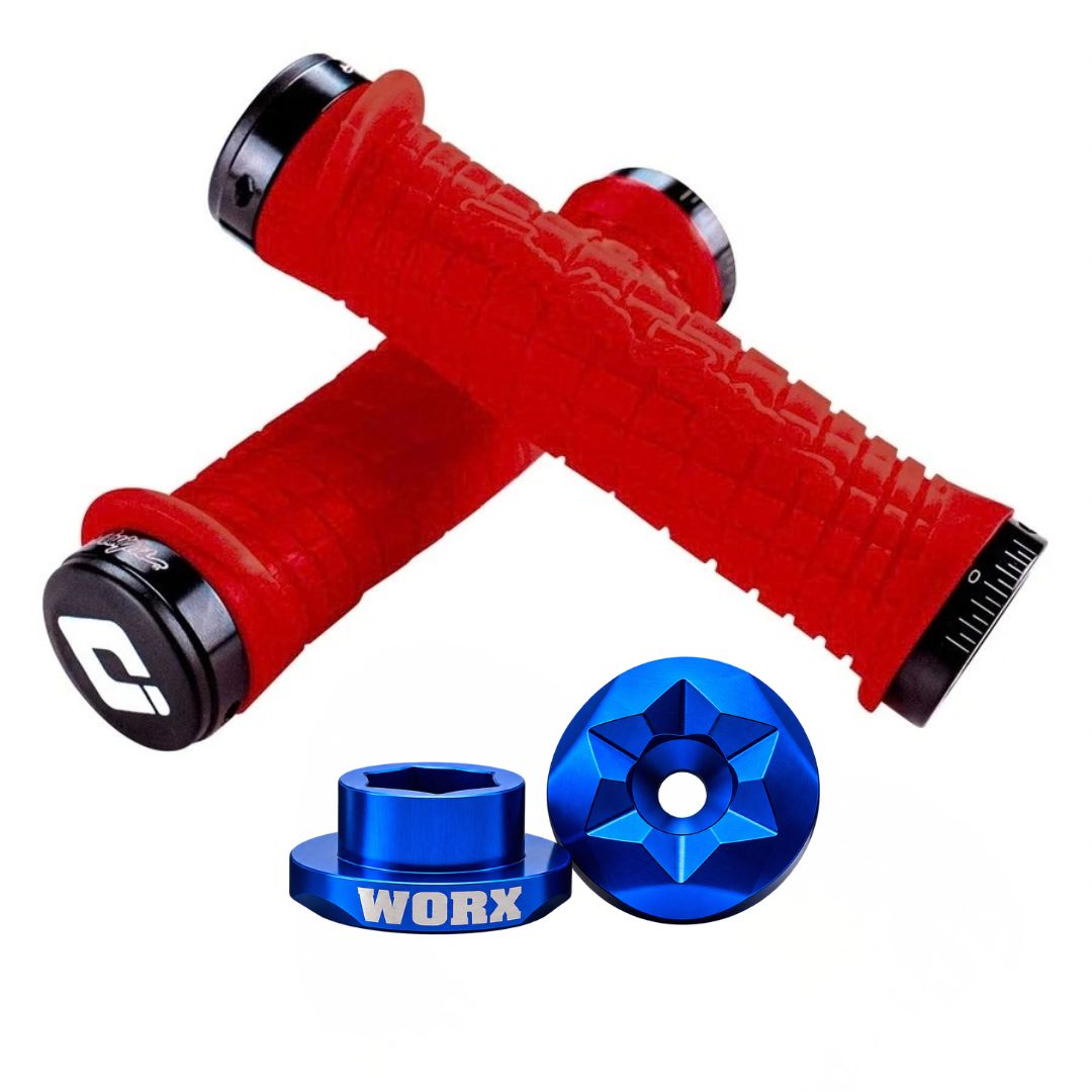 Yamaha Handlebar Extensions and Grip Combo