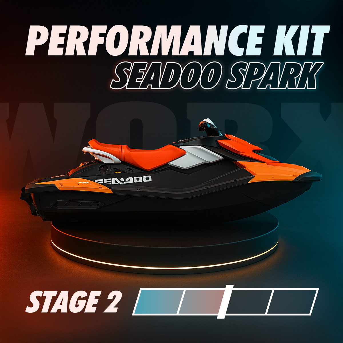 2014+ Seadoo Spark Stage 2 Performance Kit – Worx Racing Components
