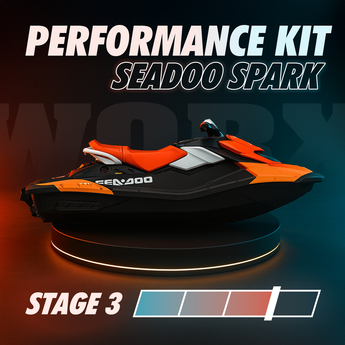 2014+ Seadoo Spark Stage 3 Performance Kit – Worx Racing Components