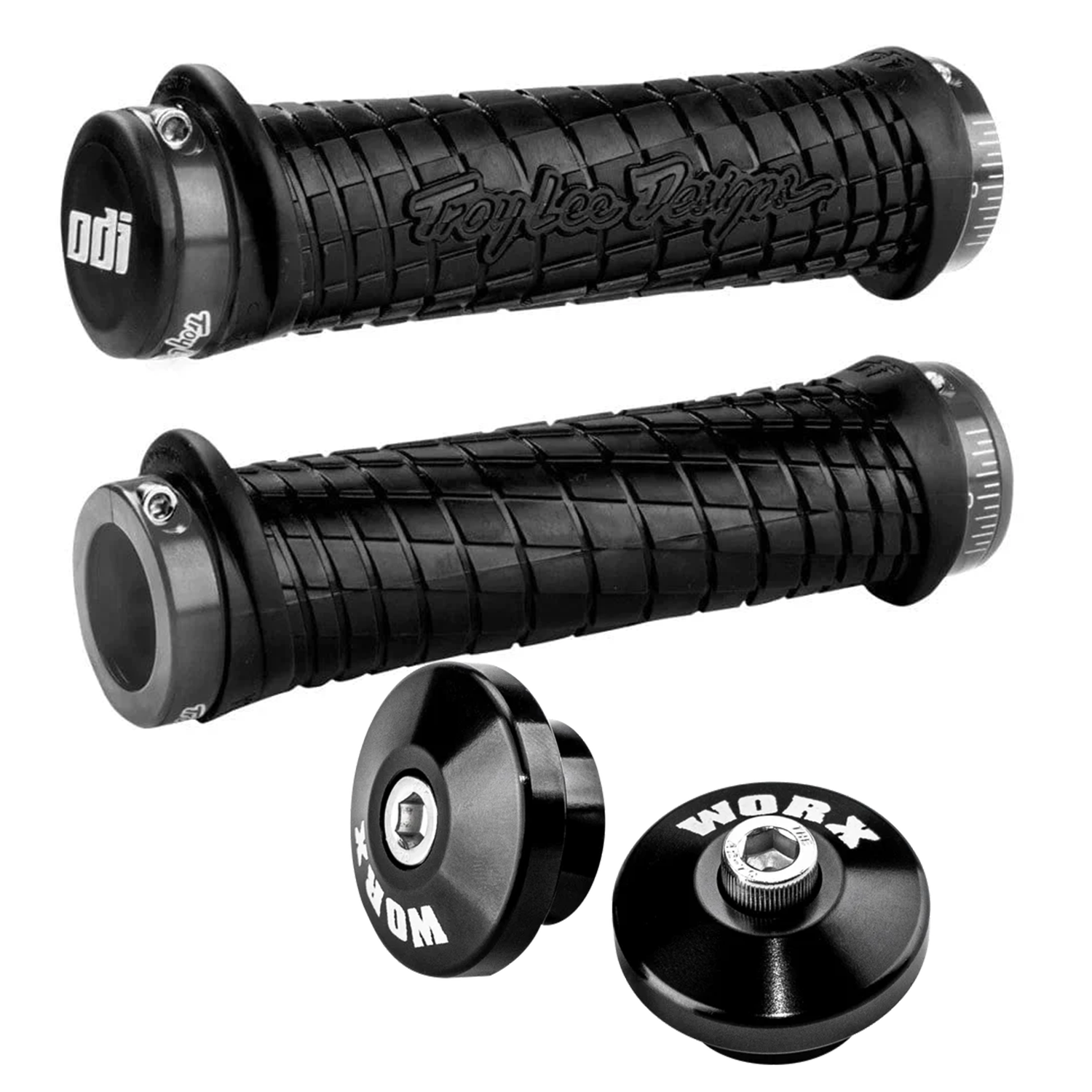 Yamaha Handlebar Extensions and Grip Combo