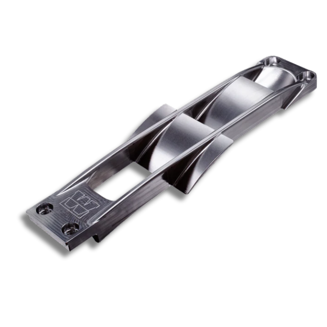WORX CNC machined billet intake grate for Yamaha Superjet 2021+, polished aluminum