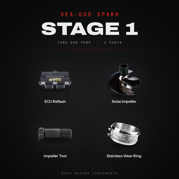 Spark Stage 1 kit, 4 parts