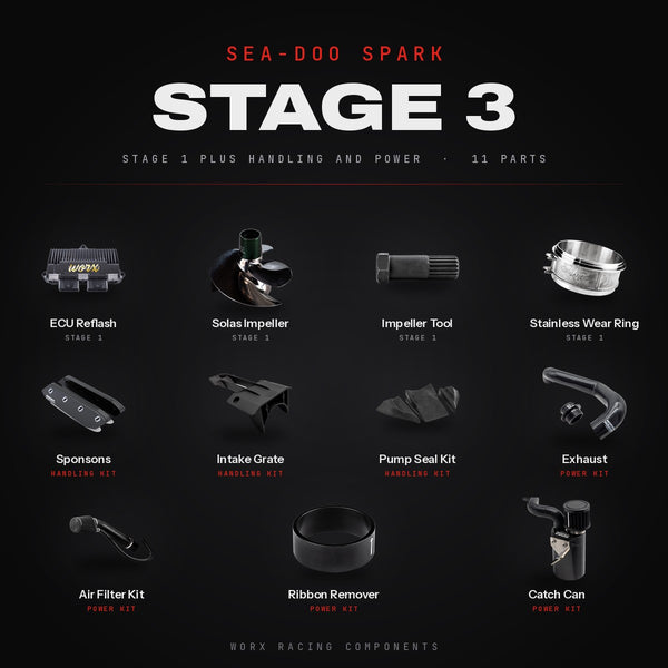 Spark Stage 3 kit, 11 parts