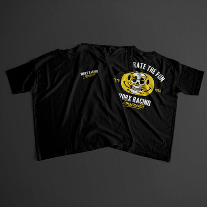 Black Fast Fun Short Sleeve T-Shirt